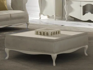 SMERALDO - Low square wooden coffee table by CASA +39 - view 2